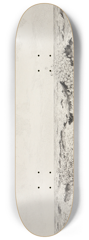 Max Klinger - Huldigung (Ein Handschuh, Opus VI, Blatt 6) 8.25 inch art skate deck