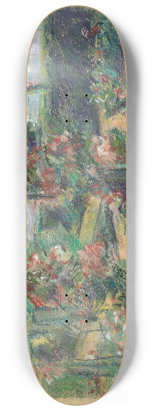 Max Liebermann - Der Rosengarten in Wannsee 8.25 inch art skate deck