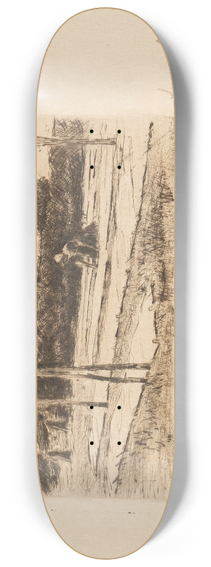 Max Liebermann - Die Bleiche 8.25 inch art skate deck Max Liebermann - Die Bleiche 8.25 inch art skate deck
