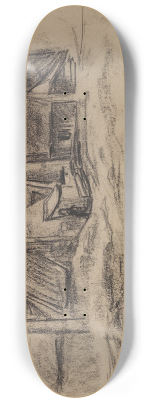 Max Liebermann - Katwijk 8.25 inch art skate deck