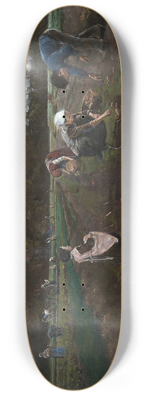 Max Liebermann - Potato Harvest 8.25 inch art skate deck
