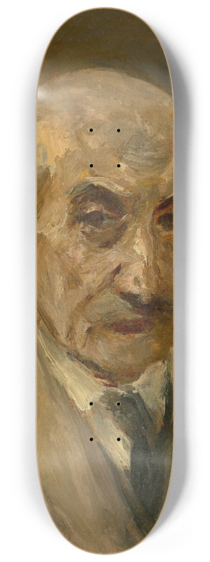 Max Liebermann - Selbstbildnis im Malkittel, Bste nach rechts 8.25 inch art skate deck