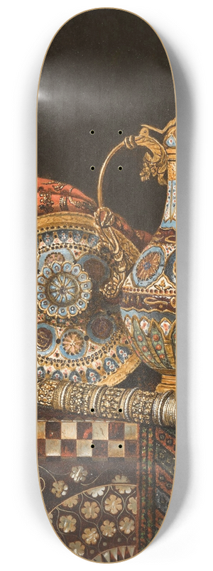 Max Schdl - Still life with Coffee Pot and Yataghan 8.25 inch art skate deck