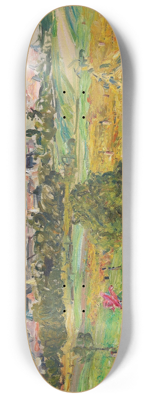 Max Slevogt - Pflzer Landschaft 8.25 inch art skate deck