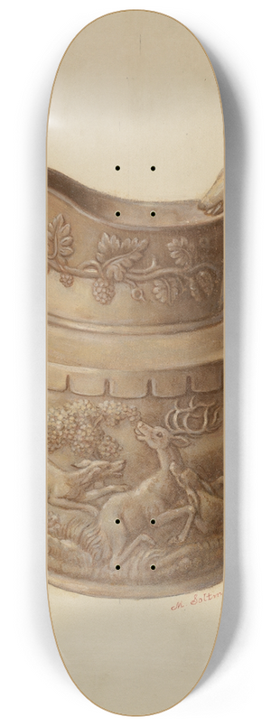 Max Soltmann - Pitcher 8.25 inch art skate deck