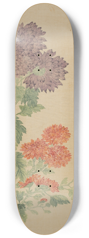 Ma Yuanyu - Chrysanthemums 8.25 inch art skate deck