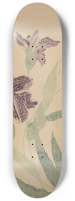 Ma Yuanyu - Irises 8.25 inch art skate deck