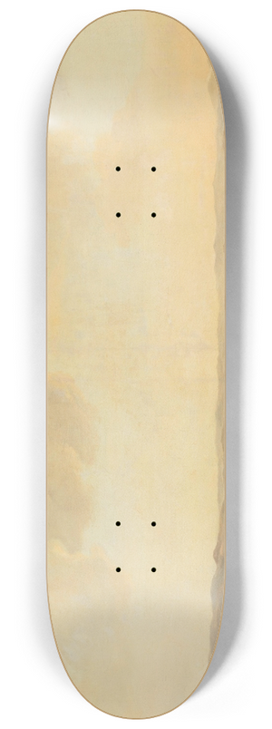 Antoine van der Steen - View of Constantinople (Istanbul) and the Seraglio from the Swedish Legation in Pera 8.25 inch art skate deck