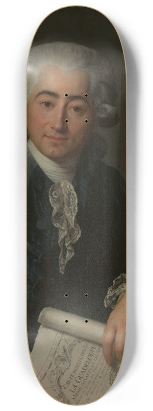 Antoine Vestier - Eugne Joseph Stanislas Foullon dcotier (17531821) 8.25 inch art skate deck