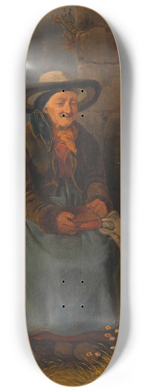 Melchior Fritsch - Am Friedhof 8.25 inch art skate deck