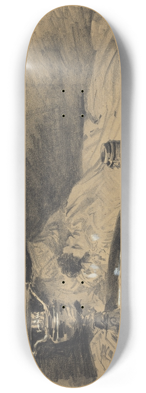 Melchior Lechter - The Artists Studio 8.25 inch art skate deck