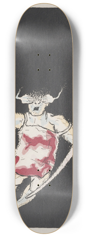 Menachem Birnbaum - Chad Gadjo Pl. 3 8.25 inch art skate deck