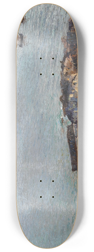 Menci Clement Crni - On the coast by Vinodolski 8.25 inch art skate deck