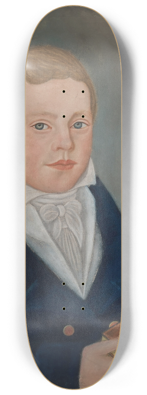 Micah Williams - Portrait of a Young Boy 8.25 inch art skate deck