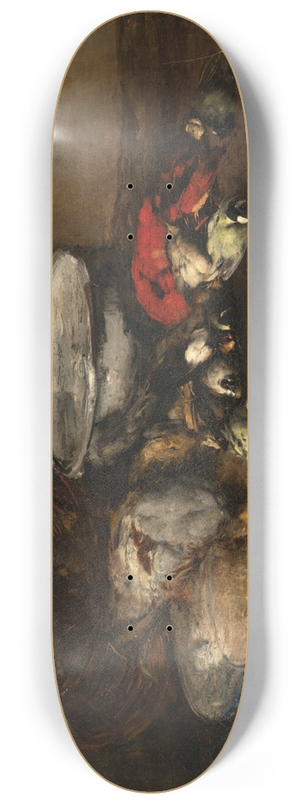 Antoine Vollon - Still-life with wild game 8.25 inch art skate deck