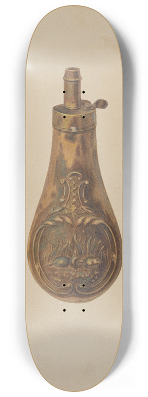 Michael Dadante - Powder Flask 8.25 inch art skate deck