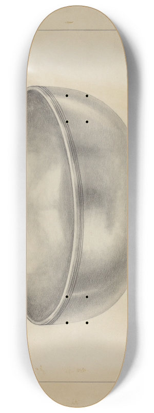 Michael Fenga - Silver Bowl 8.25 inch art skate deck