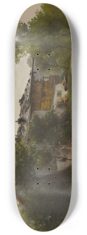 Michael Licklederer - Altes Bauernhaus 8.25 inch art skate deck