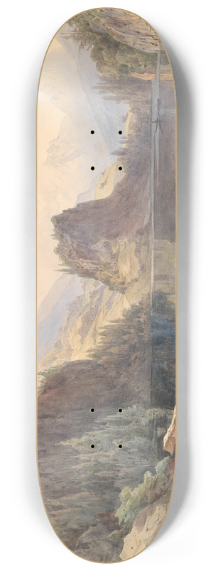 Anton Altmann - Gebirgssee 8.25 inch art skate deck