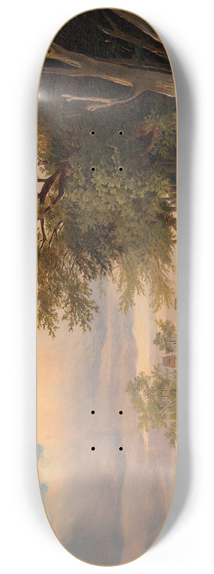 Anton Altmann - Landschaft 8.25 inch art skate deck
