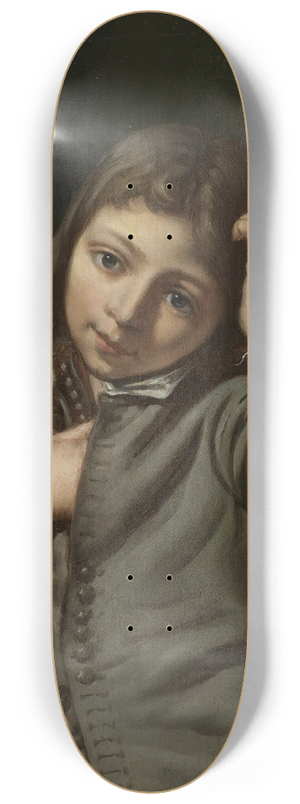Michael Sweerts - Boy Touching His Head 8.25 inch art skate deck