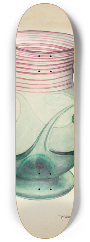 Michael Trekur - Pitcher 8.25 inch art skate deck
