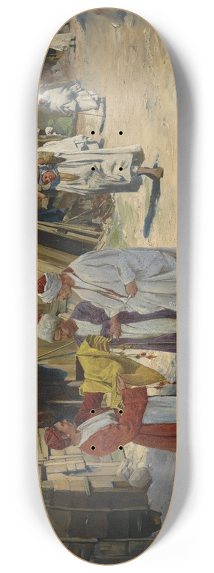 Michal Gorstkin Wywiorski - The Silk Merchants 8.25 inch art skate deck