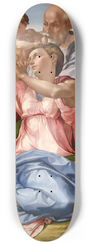 Michelangelo - Tondo Doni 8.25 inch art skate deck