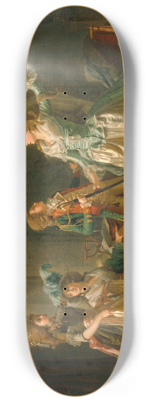 Michel Garnier - Le Dpart du dragon 8.25 inch art skate deck