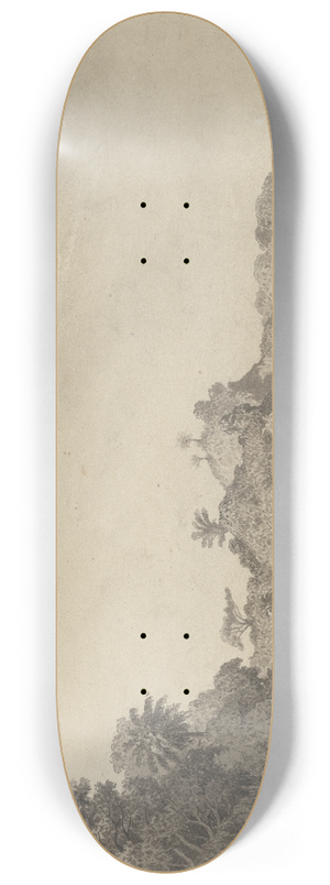 Michel Jean Cazabon - Cedros Bay 8.25 inch art skate deck