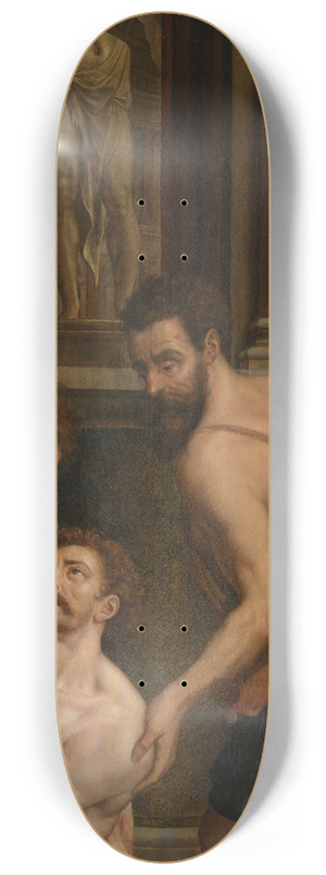 Michiel Coxie - The Martyrdom of Saint George 8.25 inch art skate deck