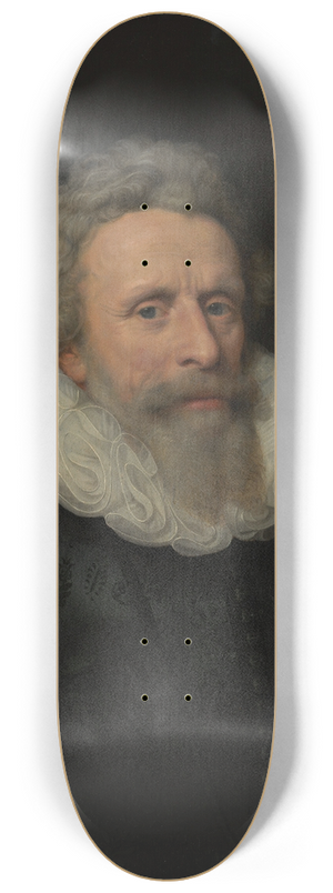 Michiel Jansz. Van Mierevelt - Jacob van Dalen (15701644), Called Vallensis 8.25 inch art skate deck