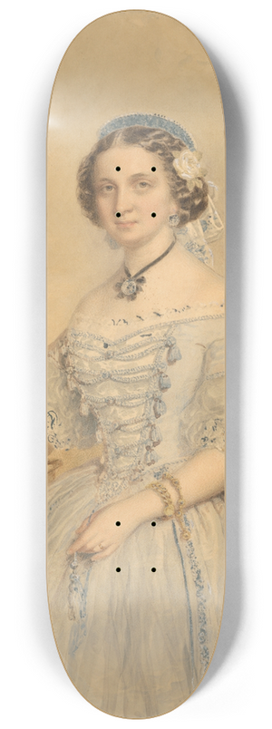 Mikls Barabs - Portrait of a Lady Mikls Barabs 8.25 inch art skate deck