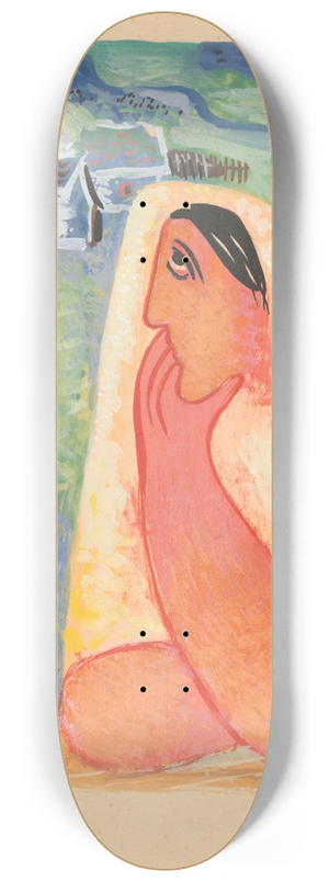 Mikul Galanda - A Villager 8.25 inch art skate deck