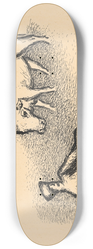 Mikul Galanda - Cowherd 8.25 inch art skate deck