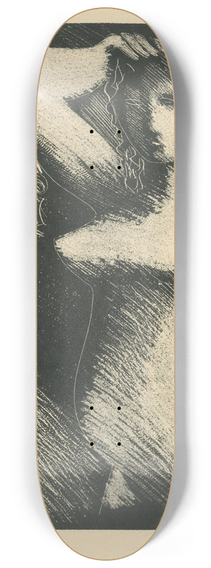 Mikul Galanda - ena pred zrkadlom 8.25 inch art skate deck Mikul Galanda - ena pred zrkadlom 8.25 inch art skate deck