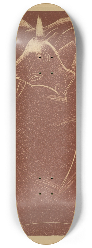 Mikul Galanda - Kraviky 8.25 inch art skate deck Mikul Galanda - Kraviky 8.25 inch art skate deck