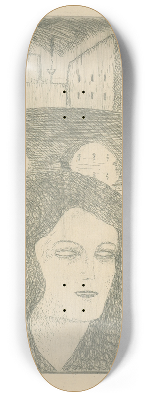 Mikul Galanda - Melanchlia 8.25 inch art skate deck