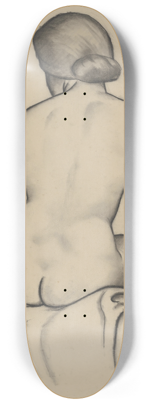 Mikul Galanda - Seated Nude 8.25 inch art skate deck Mikul Galanda - Seated Nude 8.25 inch art skate deck
