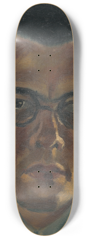 Mikul Galanda - Self-Portrait 8.25 inch art skate deck