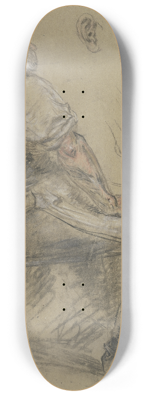 Anton Burger - Master butcher Reuter 8.25 inch art skate deck