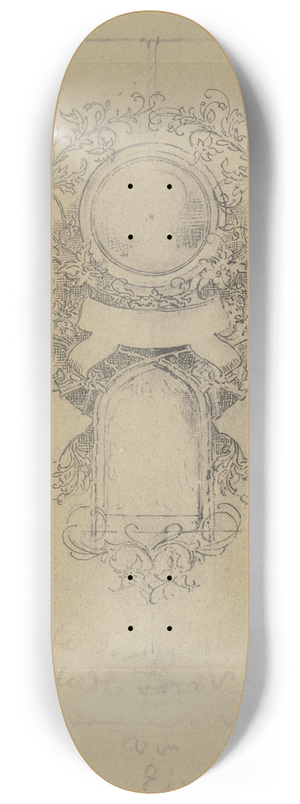 Anton Burger - Ornament 8.25 inch art skate deck