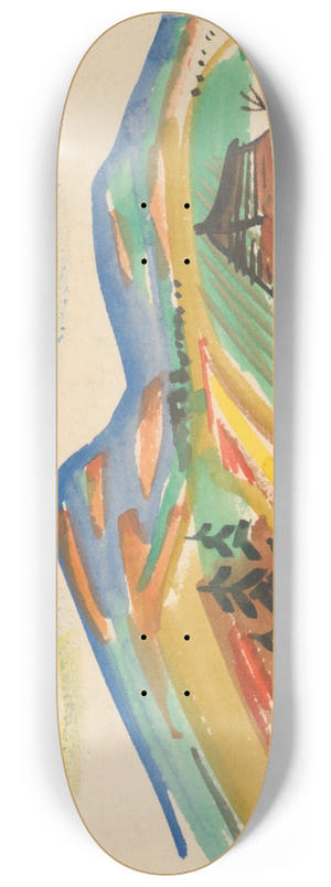 Mikul Galanda - tubnianske Teplice 8.25 inch art skate deck