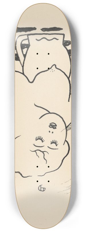 Mikul Galanda - Woman with a jug 8.25 inch art skate deck