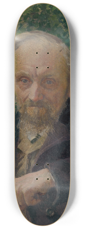 Milan Thomka Mitrovsk - Portrait of an Old Man 8.25 inch art skate deck