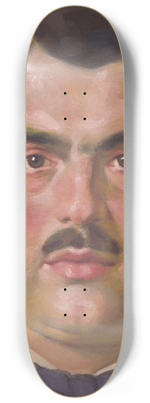 Milan Thomka Mitrovsk - Portrait of E. B. Luk 8.25 inch art skate deck