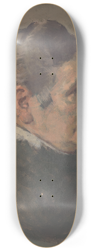 Milan Thomka Mitrovsk - Portrait Study  Oval 8.25 inch art skate deck