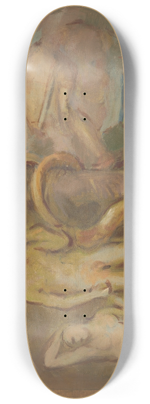 Milan Thomka Mitrovsk - Temptation Adam and Eve 8.25 inch art skate deck