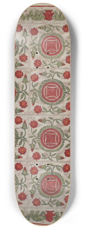 Mildred E. Bent - Applique Quilt 8.25 inch art skate deck