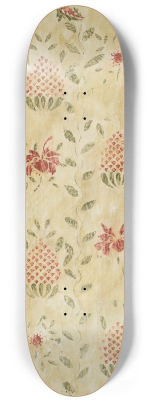 Mildred E. Bent - Bedroom Stencil 8.25 inch art skate deck